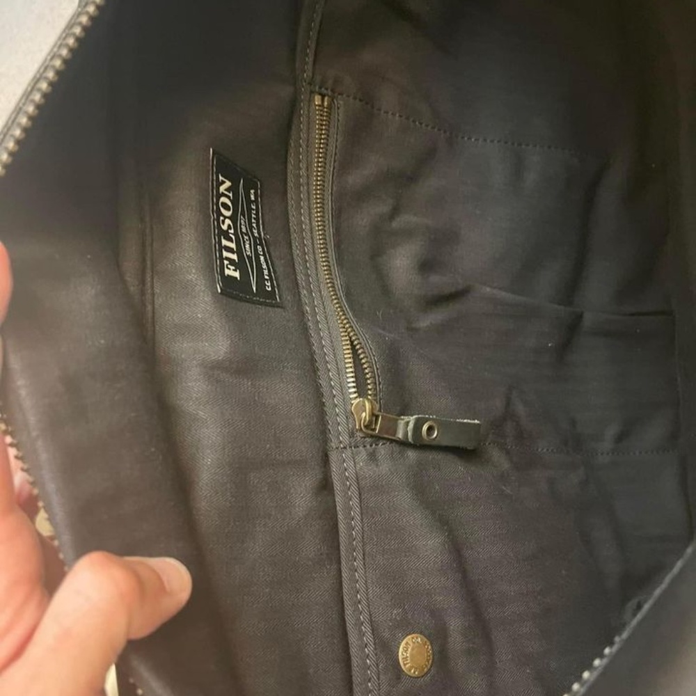 Filson Dawson Leather Duffel Gem